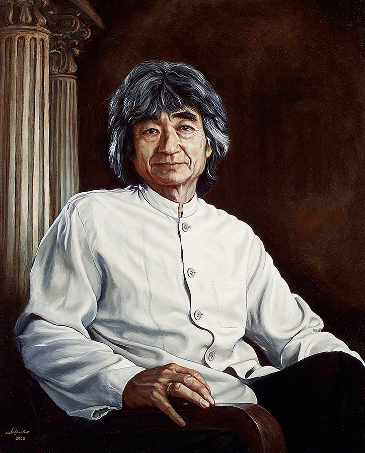 Portrait of Seiji Ozawa, 2003
